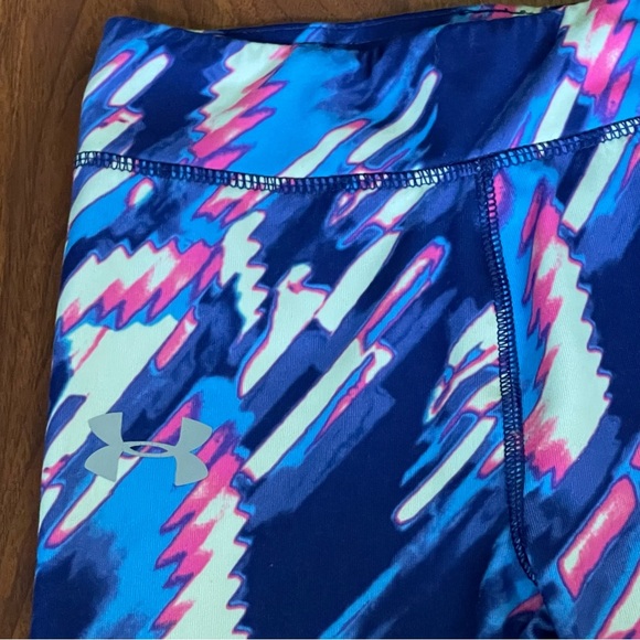 Girls Under Armour leggings Capris All Season Gear Size 6 - Picture 2 of 6